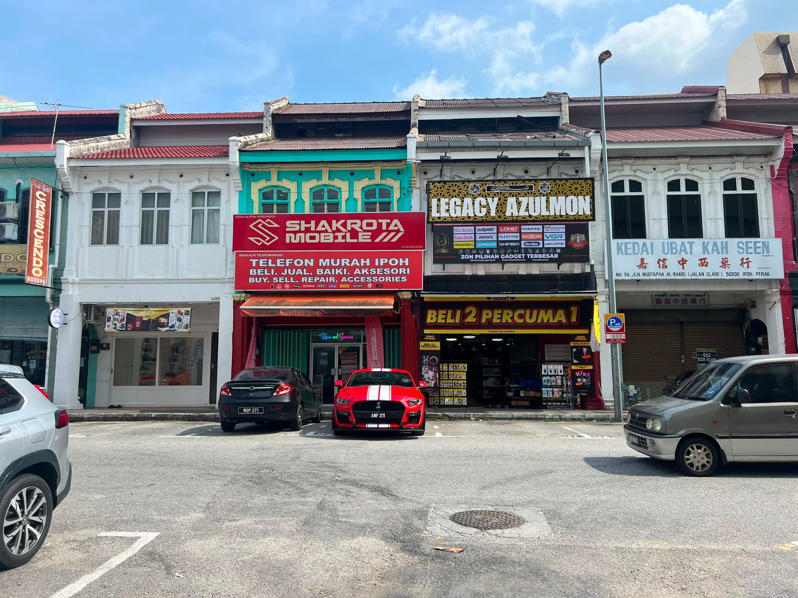 Shakrota Mobile shop front, Ipoh